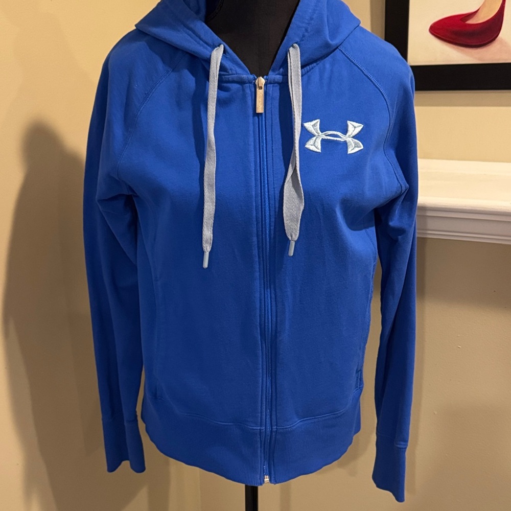 Under Armour Royal Blue Hoodie with Logo